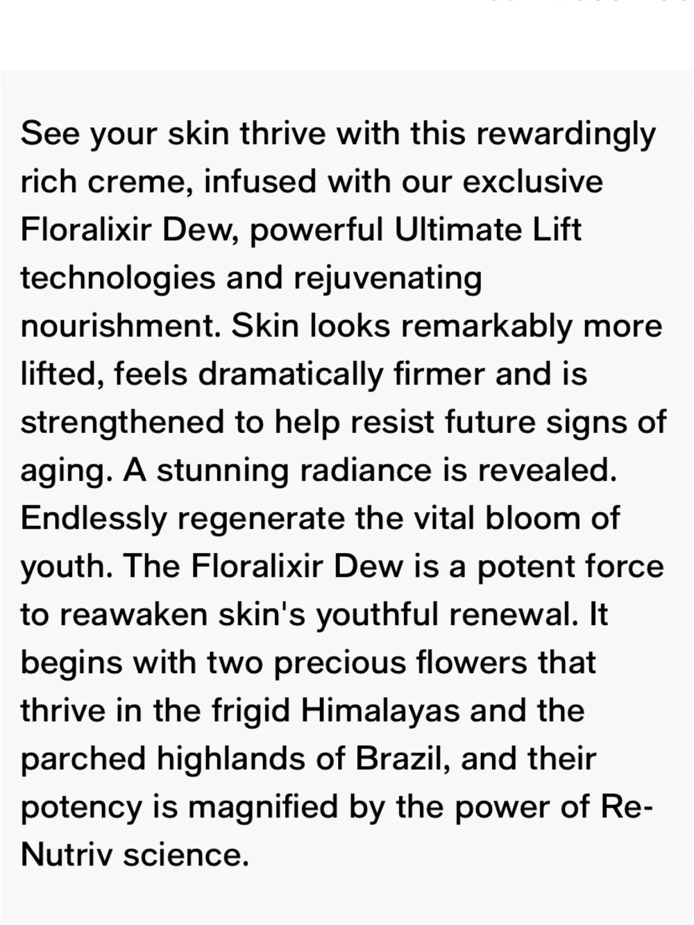 Estee Lauder Re-Nutriv Gold Skincare Set